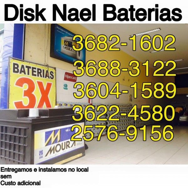 Delivey de Bateria com Menores Preços na Vila Leopoldina - Disk Baterias